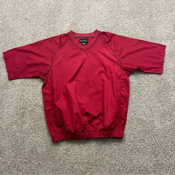 Mens Footjoy short sleeve golf pullover size large - Picture 1 of 8